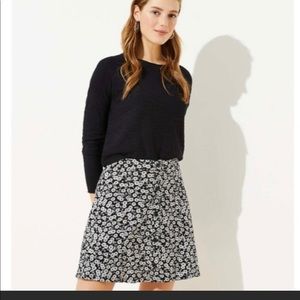 NWT loft floral skirt